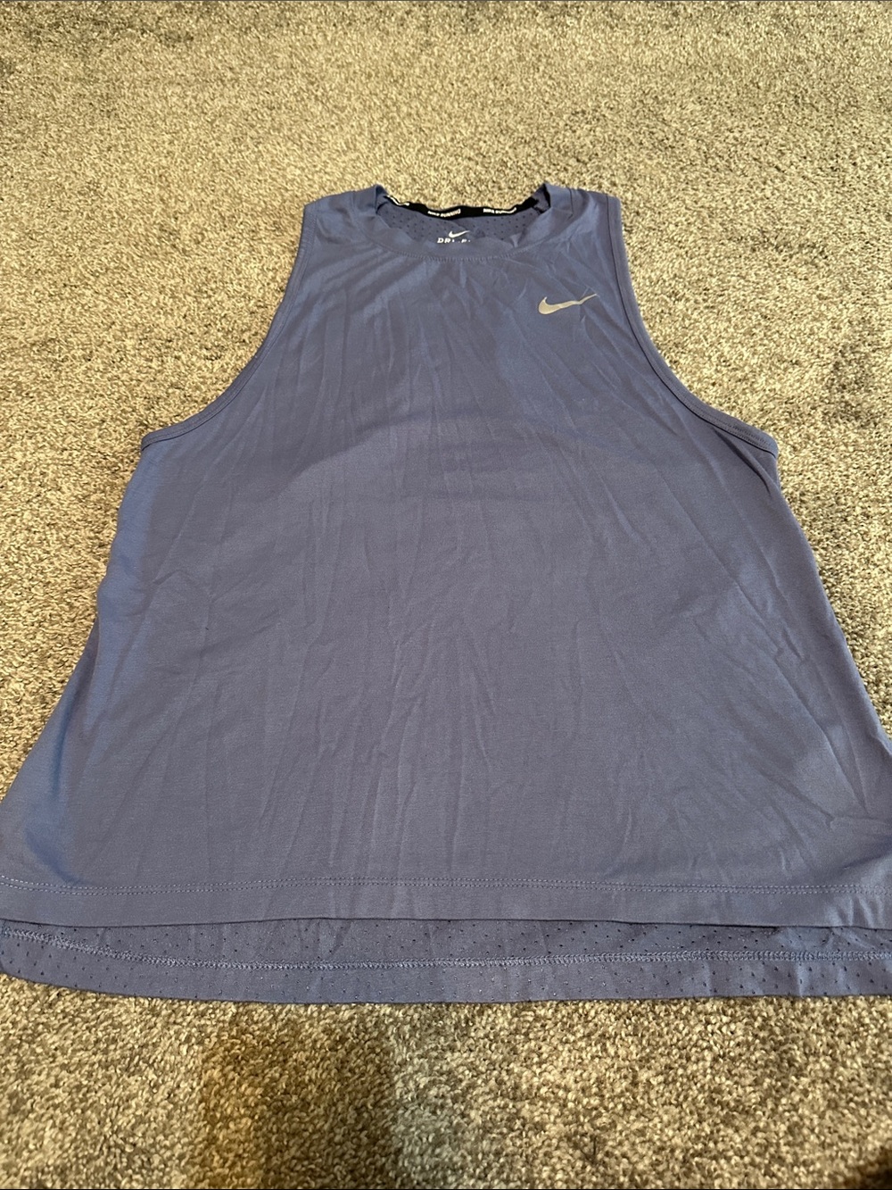 Nike Sleeveless Performance Tank - Blue